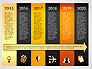 Timeline with Stages and Icons slide 2