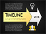 Timeline with Stages and Icons slide 9