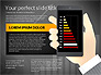 Data Driven Presentation Template with Smartphone slide 11