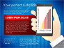 Data Driven Presentation Template with Smartphone slide 5