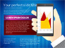 Data Driven Presentation Template with Smartphone slide 7