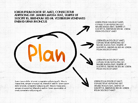 Business Plan Concept Presentation Template, Master Slide