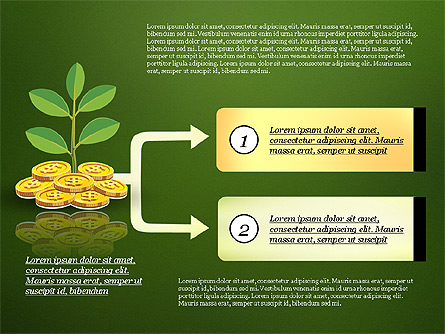 Investment Options Concept Presentation Template, Master Slide