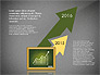 Business Presentation with Chalkboard Chart slide 9