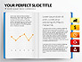 Open Book with Bookmarks and Data Driven Charts slide 1