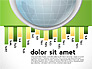 Green Presentation Template with Infographics slide 4
