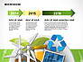 Green Presentation Template with Infographics slide 5
