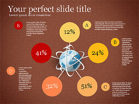 Travel Infographics Template Presentation Template, Master Slide