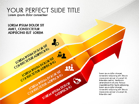 Directions and Options Presentation Template, Master Slide