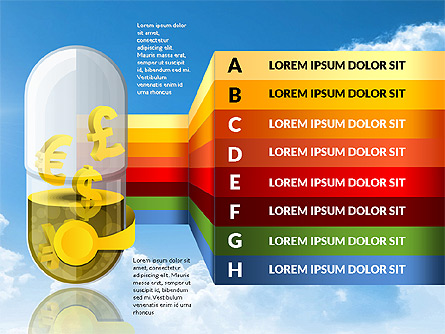 Financial Options and Stages Presentation Template, Master Slide