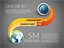 Clock and Globe Infographics Concept slide 11