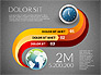 Clock and Globe Infographics Concept slide 12