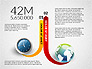 Clock and Globe Infographics Concept slide 6