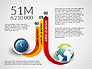 Clock and Globe Infographics Concept slide 7