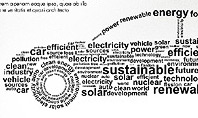 Renewable Energy Word Cloud Presentation Template