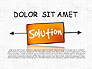 Problem Solution Process Diagram slide 1