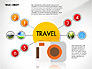 Travel Presentation Concept in Flat Design slide 4