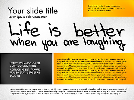 Motivation Presentation Concept Presentation Template, Master Slide