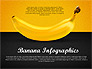 Banana Infographics slide 1