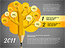 Pencil Tree Infographics slide 11