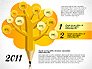Pencil Tree Infographics slide 3