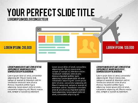 Travel Pitch Deck Presentation Template, Master Slide