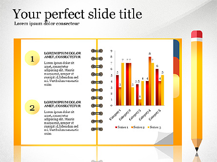 Quick Product Report Presentation Deck Presentation Template, Master Slide