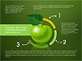 Green Apple Infographics slide 13