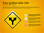 Infographics with Road Signs slide 15