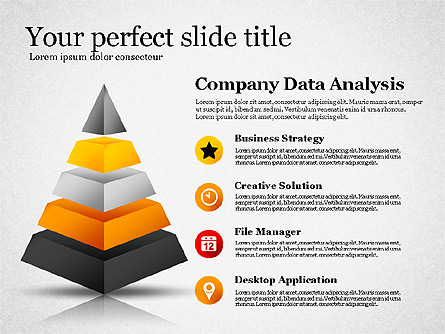 Presentation with Compound Objects Presentation Template, Master Slide