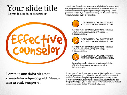 Effective Counselor Presentation Concept Presentation Template, Master Slide