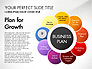 Business Plan Staged Flower Petal Diagram slide 10