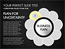 Business Plan Staged Flower Petal Diagram slide 12