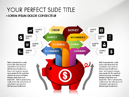 Personal Finance Presentation Concept Presentation Template, Master Slide
