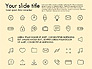 Thin Line Icons slide 9