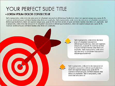 Marketing Project Presentation Concept Presentation Template, Master Slide