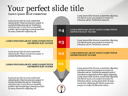 Business Presentation Infographic Toolbox Presentation Template, Master Slide