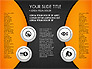 Circles and Financial Icons slide 13