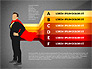 Options Diagram with Business Superman slide 12