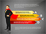 Options Diagram with Business Superman slide 13