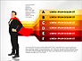 Options Diagram with Business Superman slide 4
