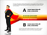 Options Diagram with Business Superman slide 6