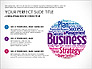 Business Word Cloud Presentation Template slide 1