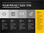Monochrome Presentation in Flat Design Style slide 9