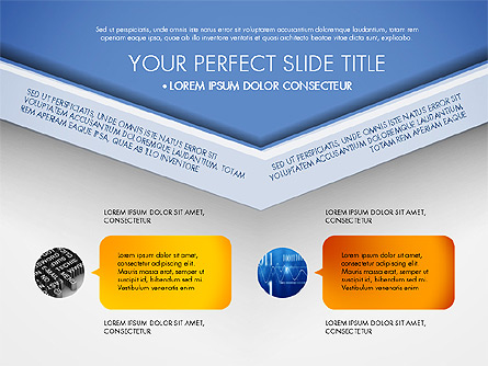 Envelope Style Presentation Concept Presentation Template, Master Slide