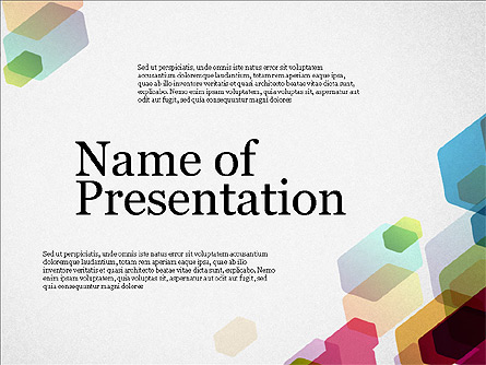 Creative Business Presentation Concept Template Presentation Template, Master Slide