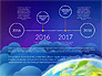 Data Driven Presentation on Globe Background slide 12