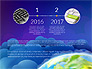 Data Driven Presentation on Globe Background slide 3