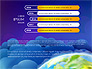 Data Driven Presentation on Globe Background slide 5
