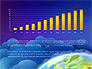 Data Driven Presentation on Globe Background slide 7